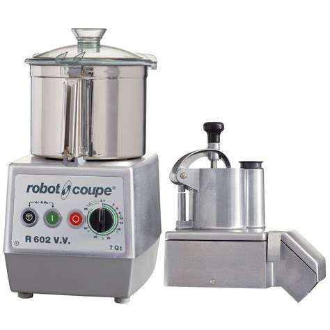 Robot Coupe R602vv Continuous Feed Food Processor W 7 Qt Bowl