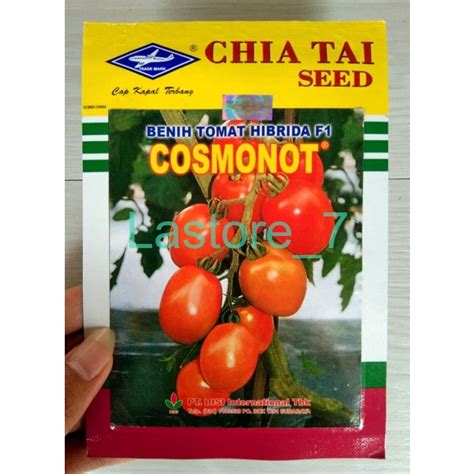 Jual Benih Tomat Hibrida COSMONOT F1 Isi 5 Gram Cap Kapal Terbang