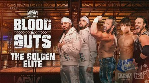 The Golden Elite win Blood & Guts match on AEW Dynamite