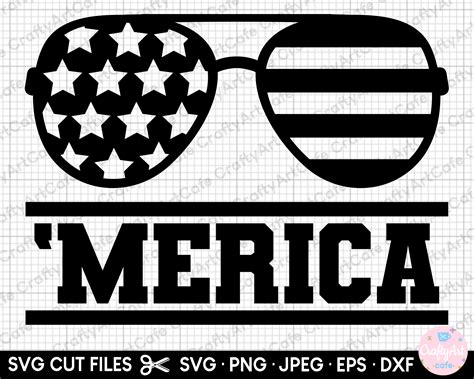 Merica Svg Merica Png Merica Svg Cut File Cricut 4th Of July Etsy