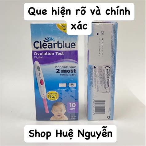 Mua Clearblue Digital Ovulation Test Most Ch Nh H Ng Gi R Nh T