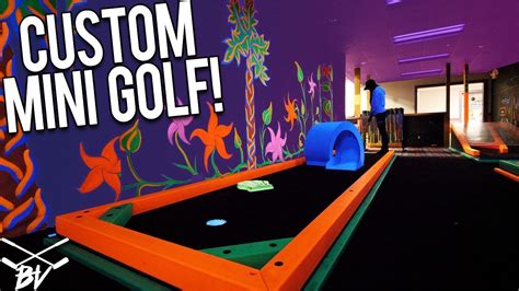 OUR OWN CUSTOM MINI GOLF GAME! | Brooks Holt - YouTube