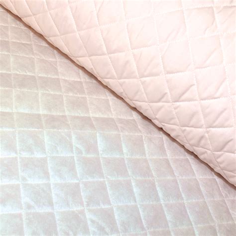 Pink Pre Quilted Cotton