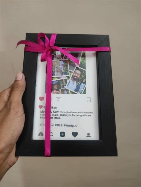 Personalized Instagram Frame Ts By Rashi