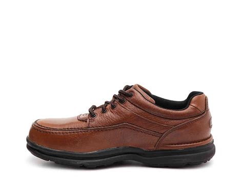 Rockport World Tour Steel Toe Work Shoe in Brown for Men - Lyst