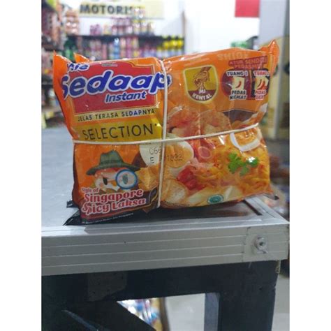 jual sedap singapore spicy laksa pcs shopee indonesia