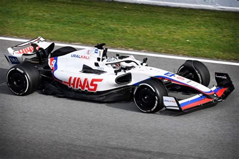 Haas Drops Uralkali Branding For F1 Test Finale The Race