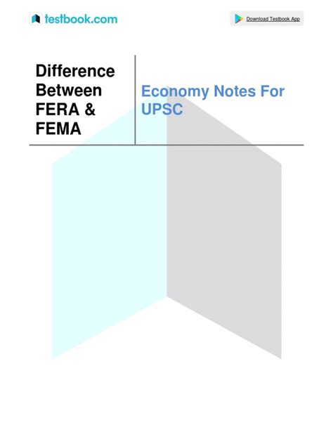 Difference Between Fera And Fema Pdf