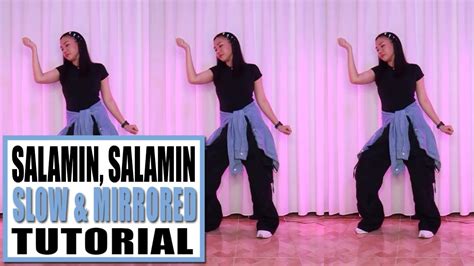 Bini ‘salamin Salamin Dance Tutorial Slow And Mirrored Rosa