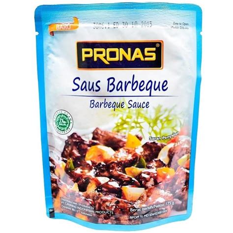 Jual Pronas Saus Barbeque 175g Di Lapak Alfamidi Bukalapak