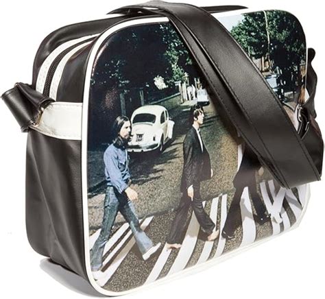 Byards The Beatles Abbey Road Shoulder Bag Unisex Black Amazon Co Uk