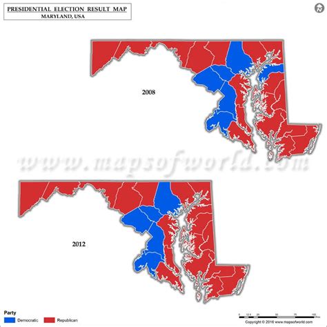 Maryland Election Results 2016 Map County Results Live Updates