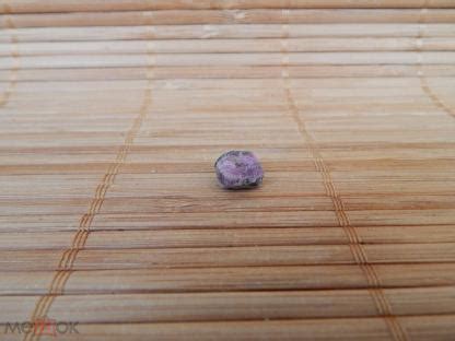 0084. Красно-фиолетовый корунд 10 x 10 x 5 мм