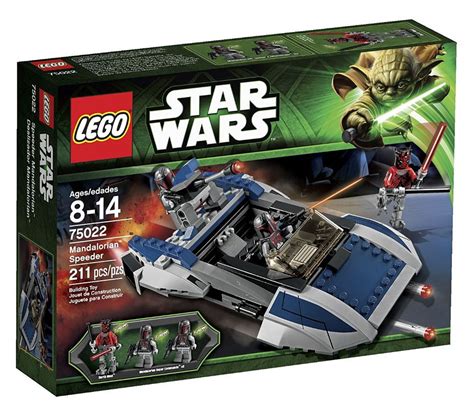 LEGO Star Wars The Clone Wars Mandalorian Speeder Set 75022 - ToyWiz