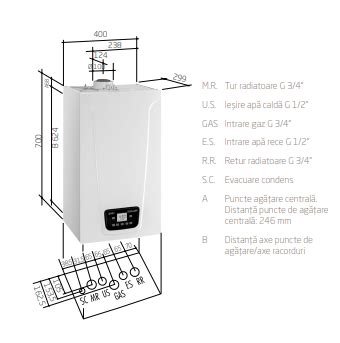 Centrala Termica In Condensare Baxi Luna Duo Tec E 33 GA A7720027