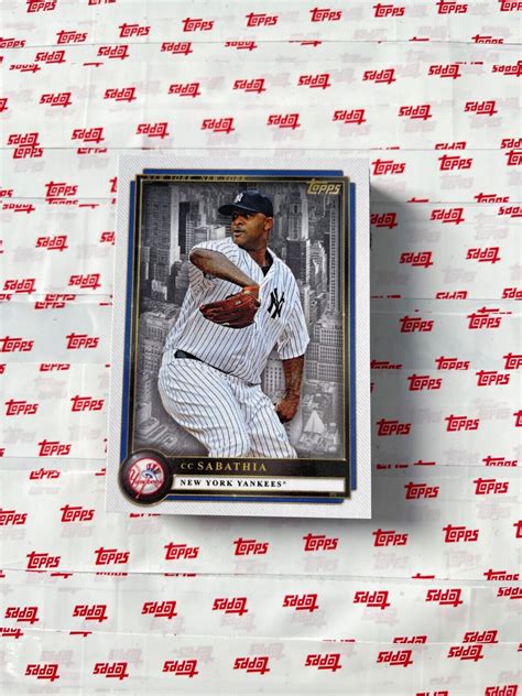 CC SABATHIA 2022 Topps X Aaron Judge Curated Set 52 EBay