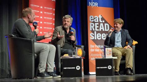 Eat Read Sleep Mathijs Deen Mit Krimi Der Taucher In Buchholz Ndr