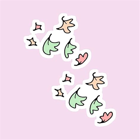 Heartstopper Leaves Sticker Nick And Charlie Sticker Etsy