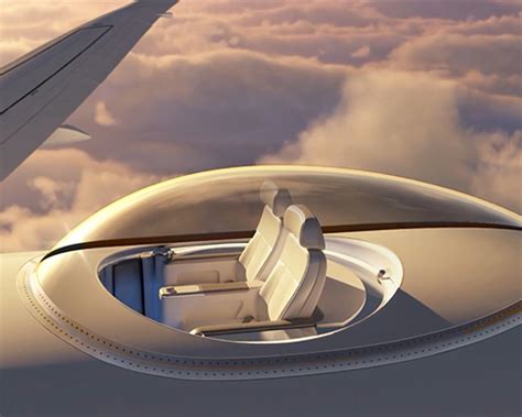 Skydeck Concept For Flights Immerses Passengers With 360 Degree Views