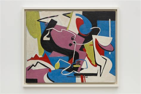 Lee Krasner Lavender 1942 Kasmin Gallery