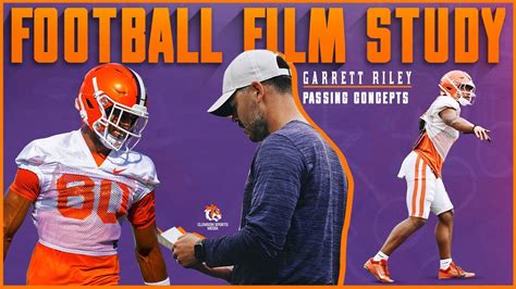 Football Chalk Talk Analyzing Garrett Rileys Clemson Pass Offense