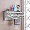 Amazon Danya B Accordion Clothes Drying Rack Retractable Wall