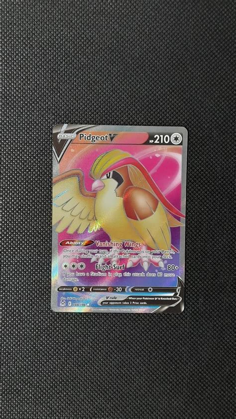 Pok Mon Pidgeot V Lost Origin Rare Ultra Aukro