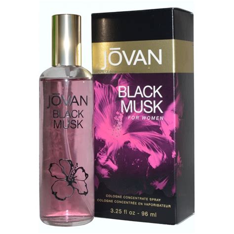 Jovan Black Musk For Women Cologne Spray Concentrate 96ml