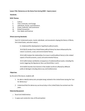 Fillable Online Wwi Lesson Doc Fax Email Print Pdffiller