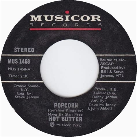 Hot Butter Popcorn At The Movies