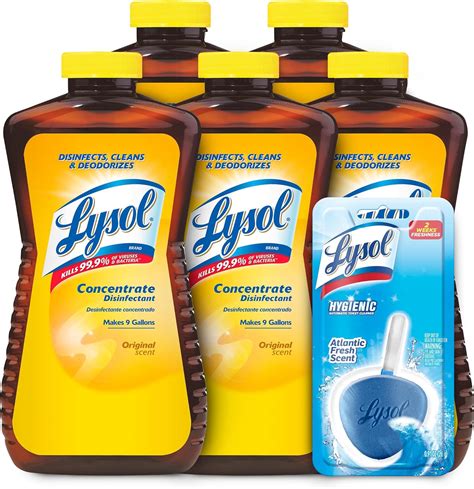 Amazon Lysol Concentrate All Purpose Cleaner Disinfectant