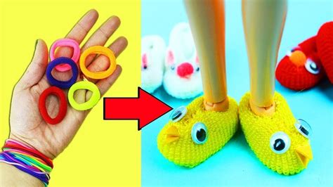 30 DIY FUN AND EASY BARBIE DOLL SHOES YouTube