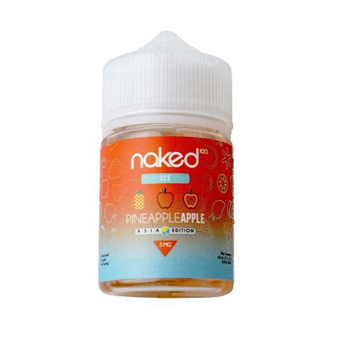 NAKED 100 ICE PINEAPPLE APPLE 60ML 3MG Vapehan