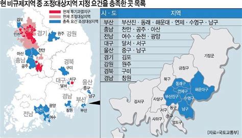 부산 5개구대구 수성구·김포까지 조정대상지역 지정 추진 아주경제