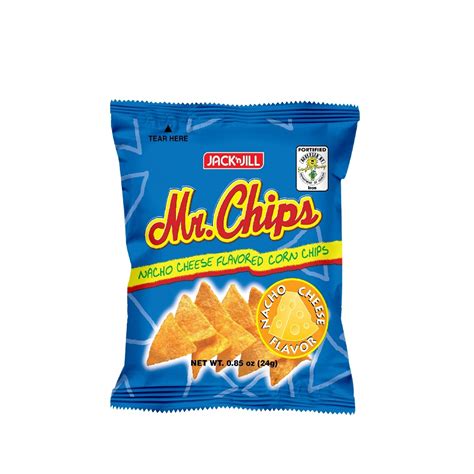 Jack N Jill Mr Chips Nacho Cheese 24g Shopee Philippines