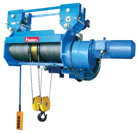 Indef Flameproof Wire Rope Hoist 440v Ac Capacity 1 10 Ton At