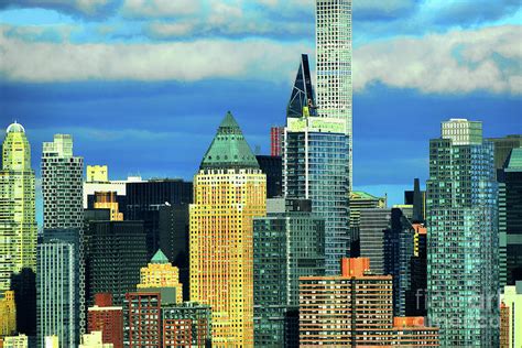 Nyc Towers Color Lines And Light Photograph By Regina Geoghan Fine