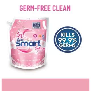 Daia Smart All In Softergent Sakura Bloom 1 5kg Shopee Malaysia