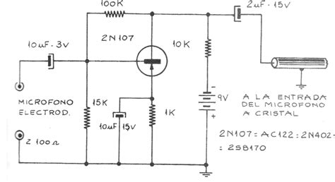 Preamplificador Para Micr Fono Din Mico Cir S