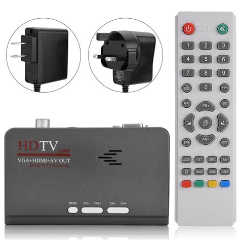 Digital 1080P HD HDMI DVB T2 TV Box Tuner Receiver Converter DVB T2 ...