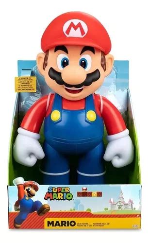 Figura Gigante Super Mario Bros 50cm De Altura Articulado Envío gratis