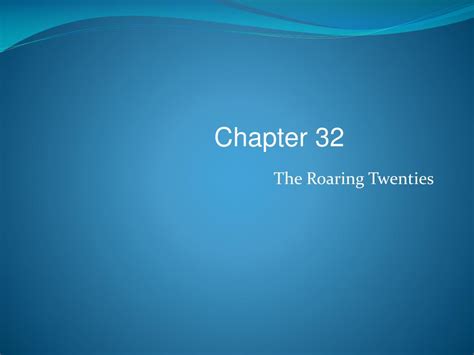 Ppt The Roaring Twenties Powerpoint Presentation Free Download Id