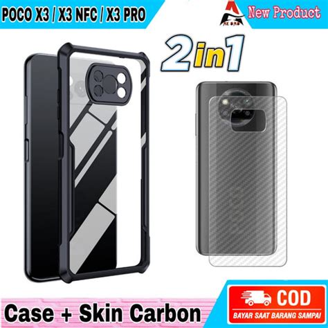 Jual Case XIAOMI POCO X3 X3 NFC X3 PRO Camera Protection Bonus