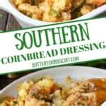 Southern Cornbread Dressing With Sausage Butter Your Biscuit