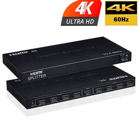 HDMI Разветвитель 1x8 ORIENT HSP0108H-2.0 4K 60Hz HDMI 2.0 от магазина ...