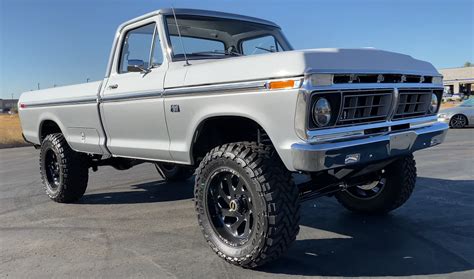 Supercharged Coyote Swapped 1976 Ford F 150 Looks Drives Like A Dream