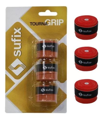 Cubre Grip Liso Sufix Unidades Color Rojo Mercadolibre