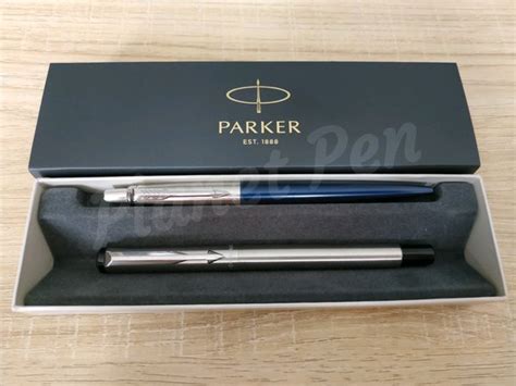 Jual Paket Parker Vivid Royal Blue Jotter Royal Blue CT Ballpoint