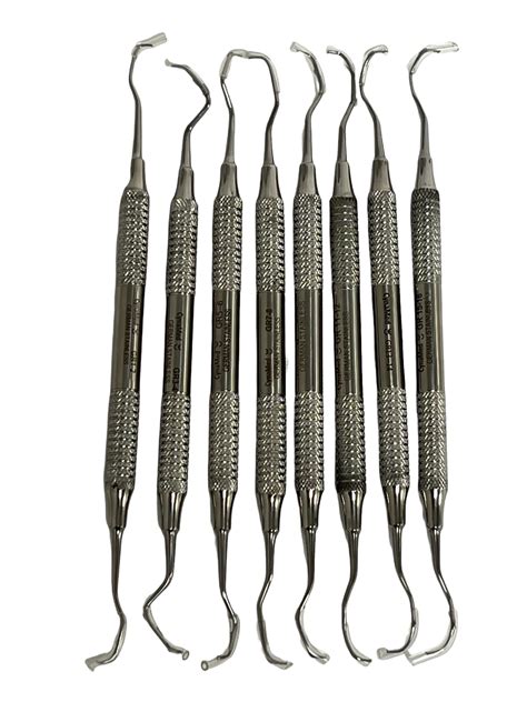 Dental Gracey Curettes To Periodontal Hollow Handle Steel