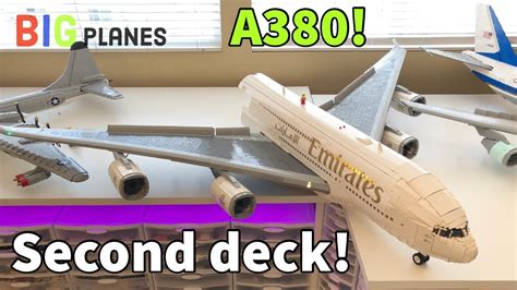 Lego Emirates Airbus A Upper Deck And More Youtube